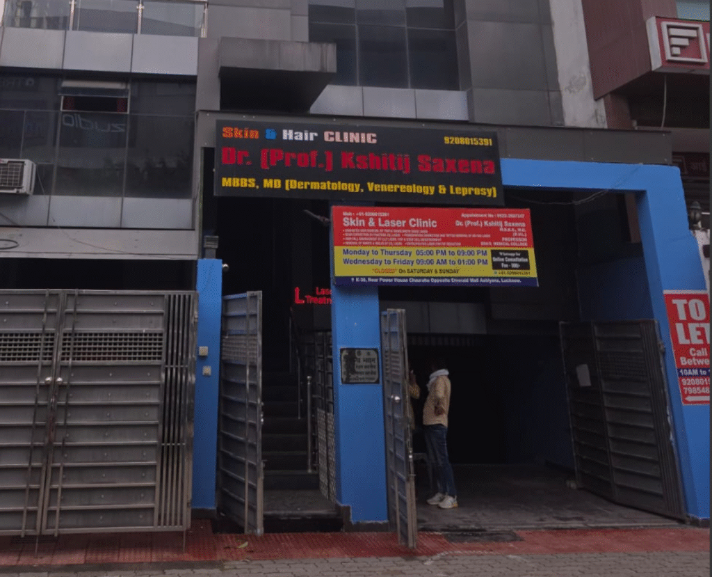 dr kshitij saxena lucknow clinic