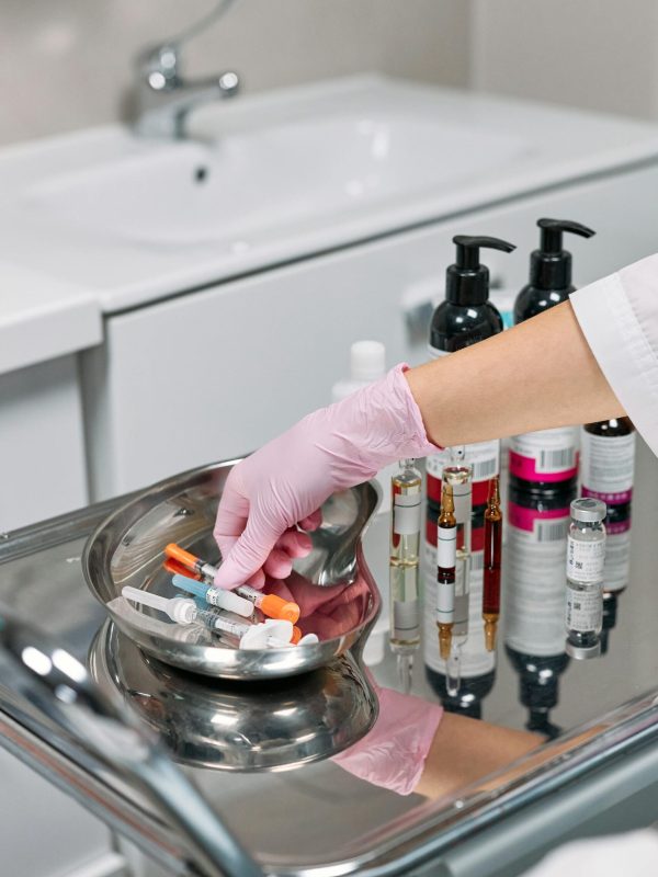 filler injection tray